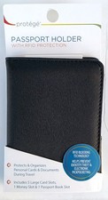 RFID Blocking Passport Holder Wallet Cover Case Travel For Men and Women