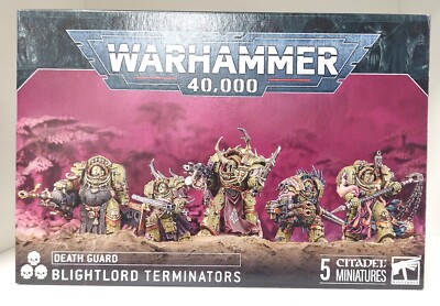 Warhammer 40000 Death Guard Blightlord Terminators Single Models