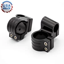 CNC Motorcycle 52MM Riser Fork Tube Clip Ons Handlebar Head Mount Clamp