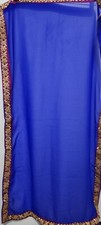 Pre-owned Ethnic Pakistani Indian Duppata Supatta Saree Scarf  U950 