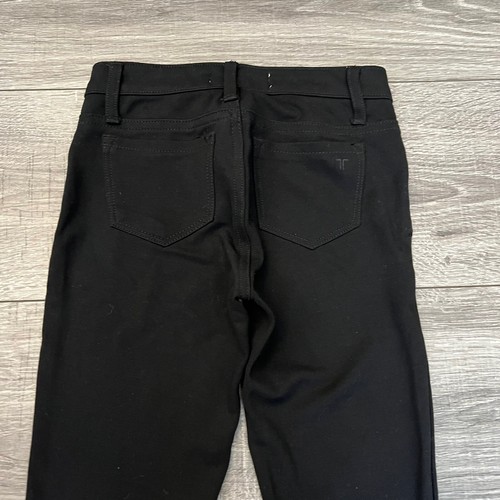 Tractr Girls Black Stretch Ponte Jegging Pant size 8 - Picture 5 of 12