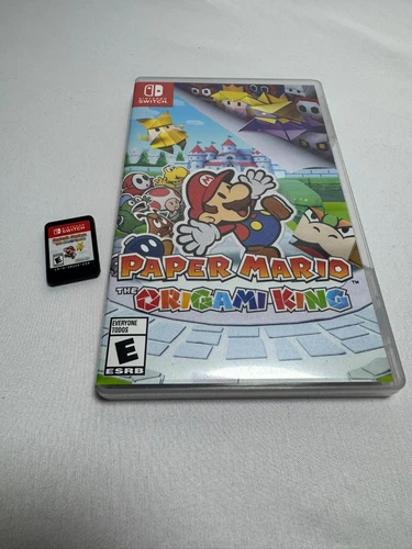 Paper Mario The Origami King (Nintendo Switch, 2020)  Complete & Tested