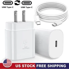 Original Super Fast Wall Charger+Type C Cable For Samsung A06 A16 A15 A25 A35 55