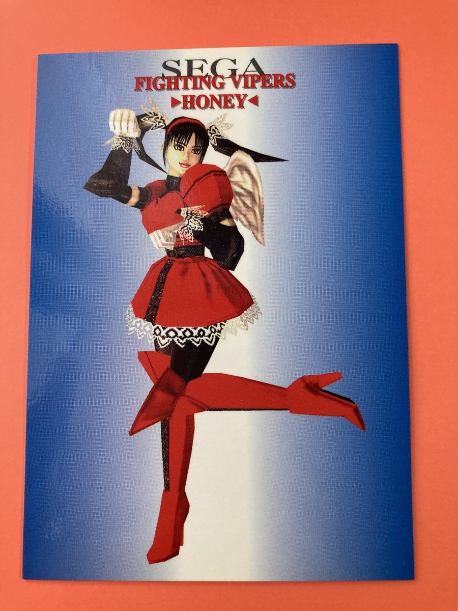 SEGA 1995　Fighting Vipers ポスター　ハニー　トキオ SEGA 1995 Fighting Vipers Poster Honey Tokio