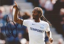 PRESTON* DANIEL JOHNSON SIGNED 6x4 ACTION PHOTO+COA