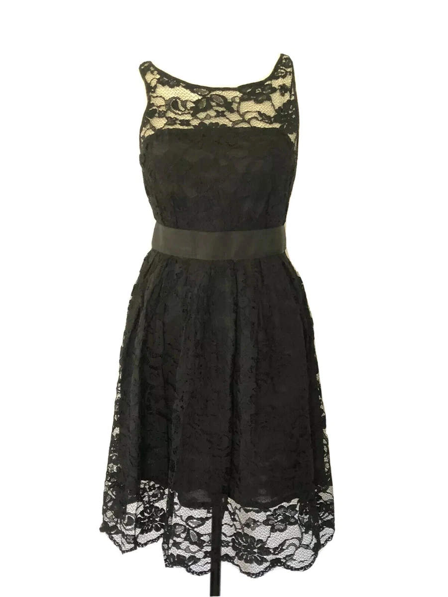 Bb dakota clearance black lace dress