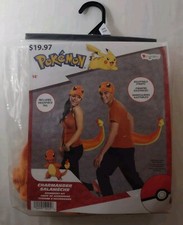 NEW Adult Pokemon Charmander Costume Accessory Kit Headpiece  Tail Only