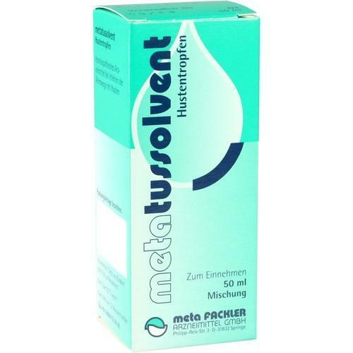 METATUSSOLVENT Hustentropfen 50 ml PZN 14446461