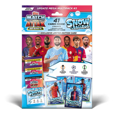 UK Match Attax Football Soccer UEFA League 2024 Cards, Update Mega Multipack #3