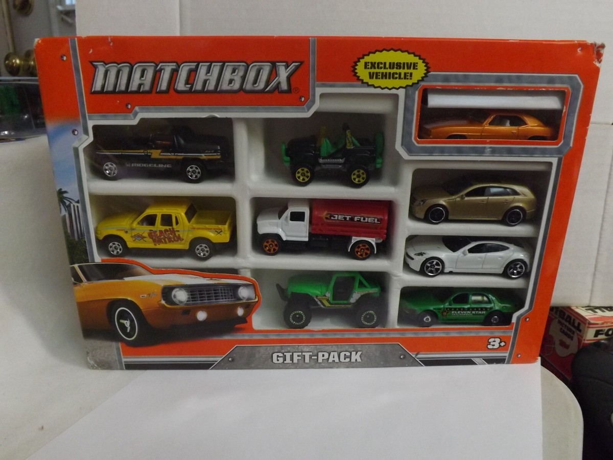 2012 Matchbox 9 Car Gift-Pack With Exclusive Vehicle! | eBay