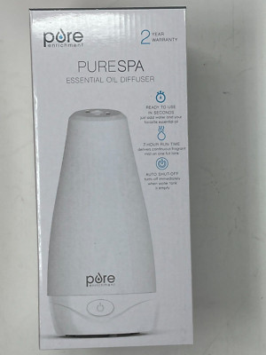 PureSpa Essential Oil Diffuser Mood Changing Lights Aromatherapy Scent Sight