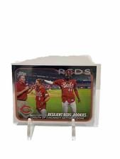 2024 Topps Series 1 Elly De La Cruz And Matt McClain Resilient Reds Rookies RC