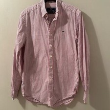 Vineyard Vines Men  s Slim Fit Whale Button Down Size Small