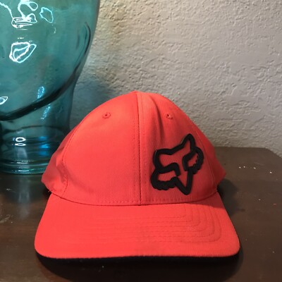 Fox Racing Hat Red Youth Cap Fitted