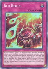 Yu-Gi-Oh Card - ETCO-EN074 - RED REIGN (super rare holo) - NM/M