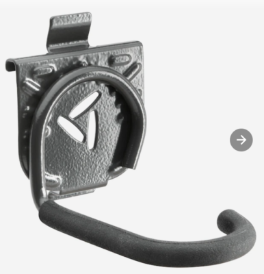 GAWEXXVBSH Gladiator GearTrack/GearWall 1-Bike Vertical Bike Hook