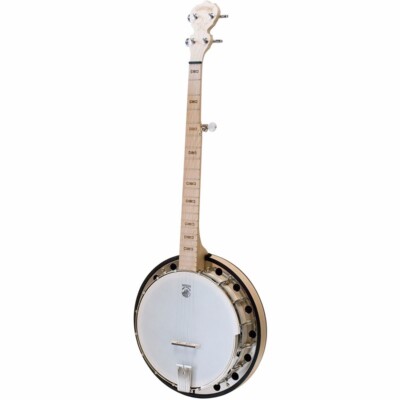 Deering Goodtime Two Left-Handed 5-String Resonator Banjo, Made in USA
