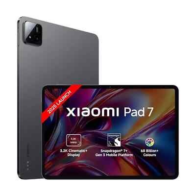 Xiaomi Pad 7 Snapdragon 7+ Gen-3 Wi-Fi 6e 3.2K Display Global Version