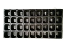 Seed Starting Tray Inserts, 72 Single Cell Growing Supply, Propagation = 2 Trays