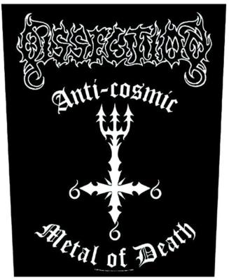 DISSECTION RÜCKENAUFNÄHER BACKPATCH # 2 THE PAST IS ALIVE 36x29cm AUFNÄHER PATCH