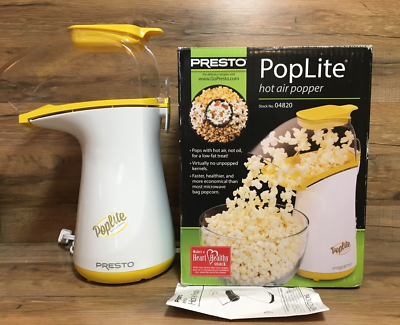 VTG. - PRESTO - POPLITE HOT AIR POPCORN POPPER - CLEAN BOX