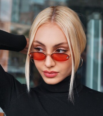 Brand New FENDI Sunglasses FE4075U 305 Round Gold Metal 54-135