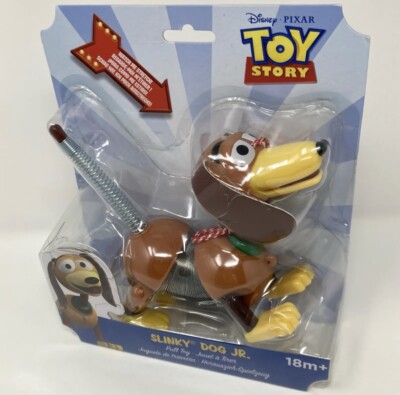Disney Pixar Toy Story Slinky Dog Jr Pull Toy Action Figure Ernest