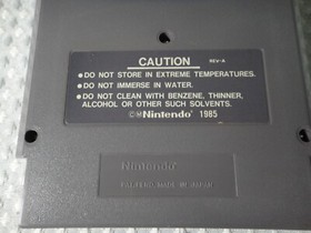 1987 NES Nintendo R.C. Pro-AM 32 Tracks of Racing Thrills Game Cartridge