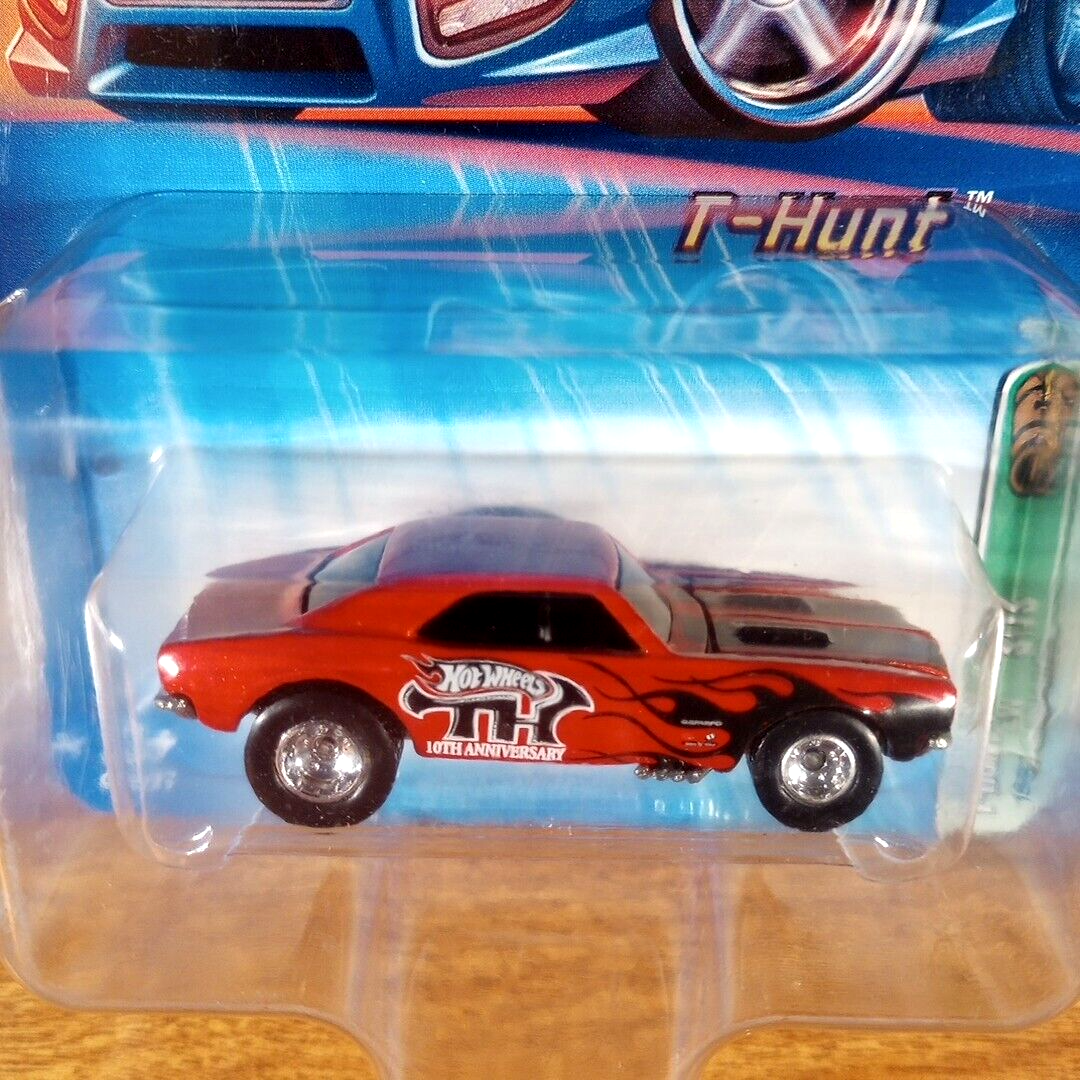 Hot Wheels Treasure Hunt T-Hunt '67 1967 Camaro Red Real