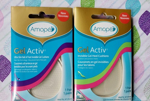 Amopé Gel Activ Heel Cushions Set Of 4 - Variety - Bild 4 von 9