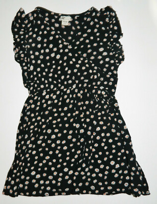 BILLABONG girl's Black Floral Print DRESS* Small S | eBay