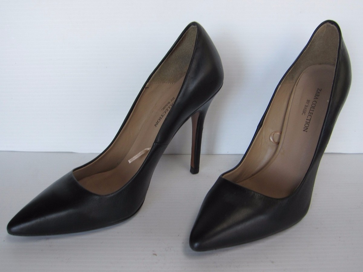 ZARA REAL LEATHER pumps size 37　ザラパンプ s-l1200.jpg