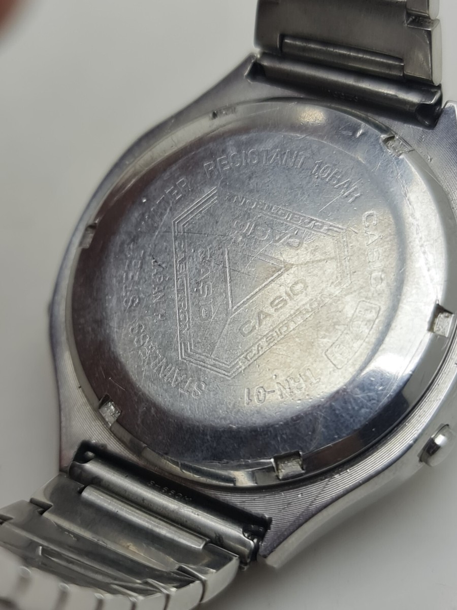 Casio Casiotron 1670 TRN-01 Digital Quartz Vintage Men's Casio Casiotron 1670 TRN-01 Digital Quartz Vintage Men's