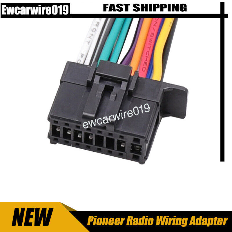 16-pin Car Stereo Radio Wiring Harness Power Plug for 2010 16-pin Car Stereo Radio Wiring Harness Power Plug for 2010
