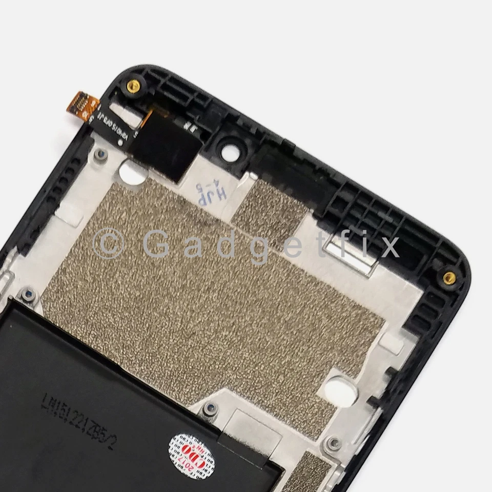 Touch Screen Digitizer LCD Display + Frame Assembly For ZTE Avid Plus Z828 Z828L - Image 4 of 4
