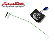 AccessTools - Large Super Air Wedge + Long Reach Car Opening Stick Tool - Bundle