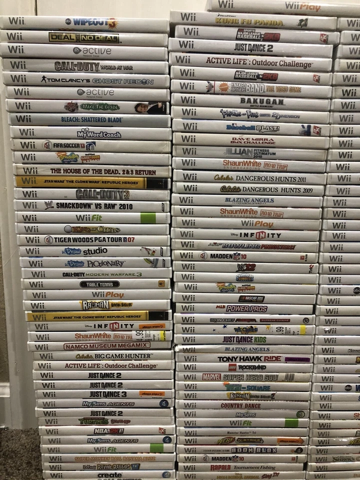 Nintendo Wii Game Lot. Pick & Choose. Mario, Sonic, Just Dance, etc! - Image 2 of 3