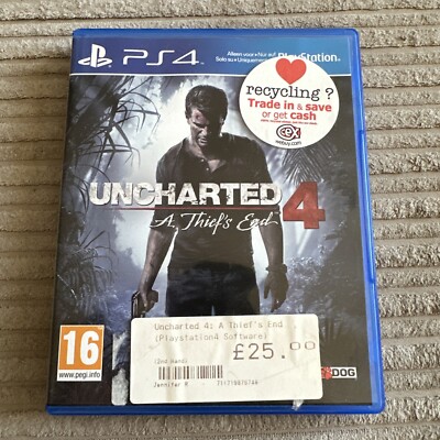 GIOCO PS4 UNCHARTED 4 A THIEF'S END 16 NAUGHTY DOG GIOCO IN ITALIANO MULTILINGUA