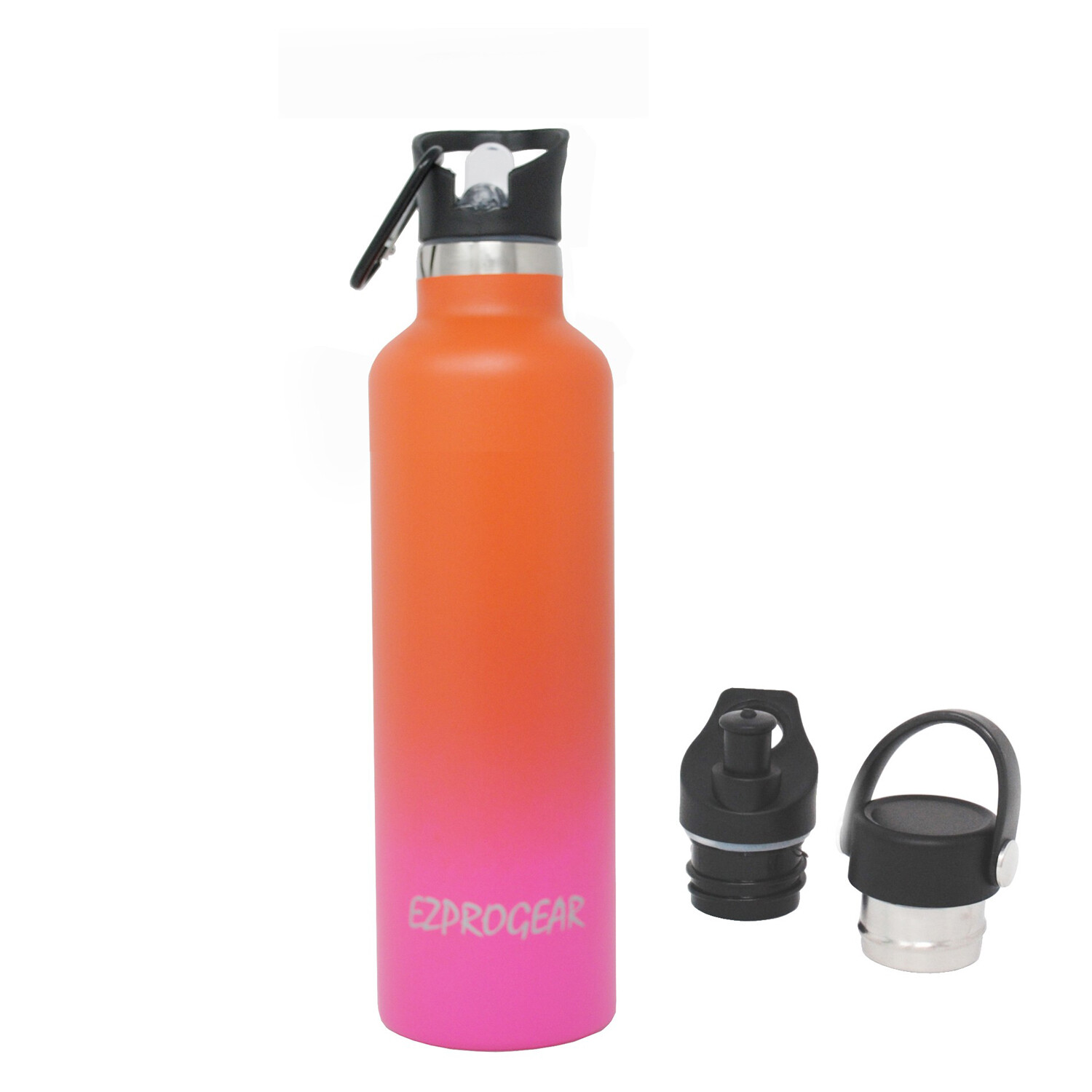 W/3 Lid, Straws, Clip