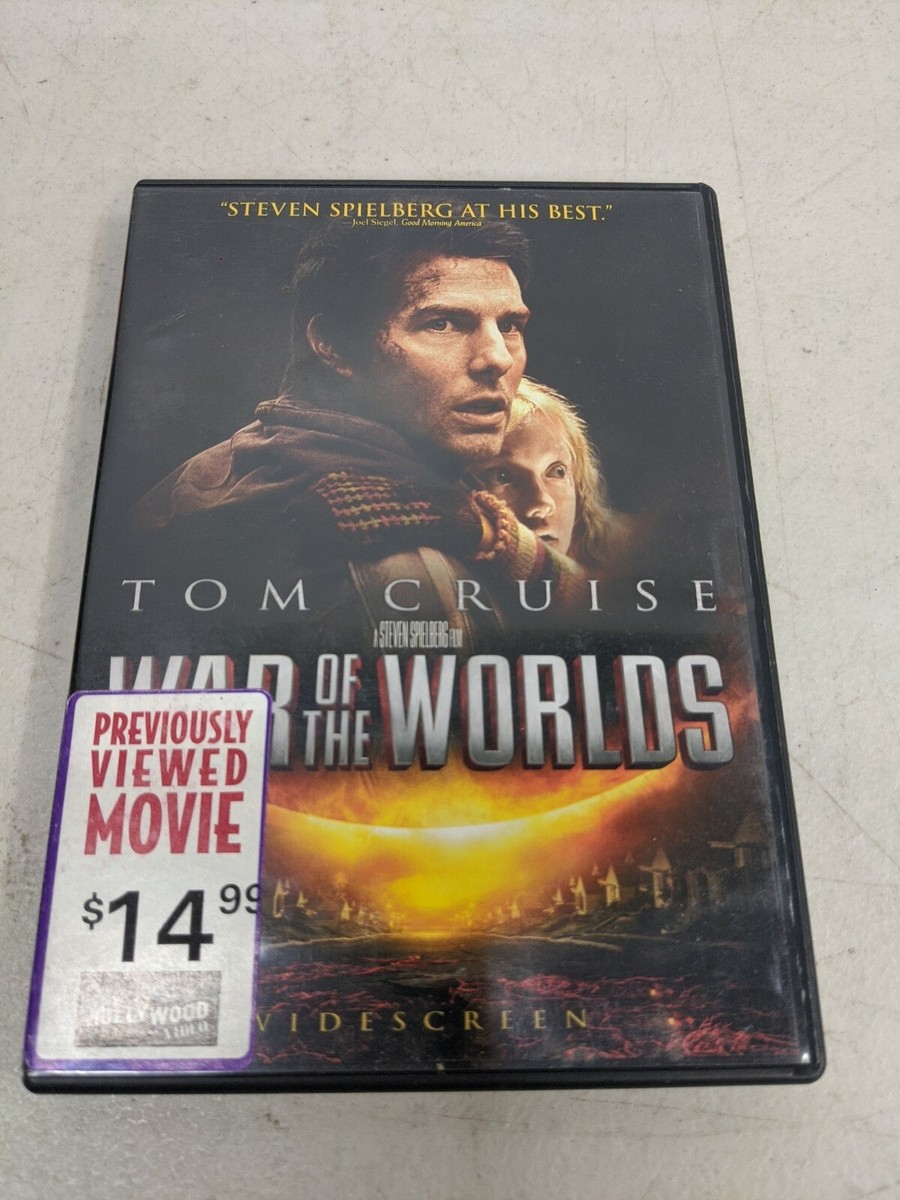 War of the Worlds (DVD, 2005, Widescreen) - Tom Cruise, Steven