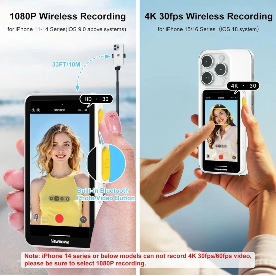 Tela magnética monitor selfie telefone vlog Ultra - Imagem 4 de 4