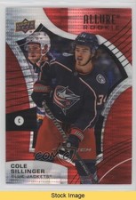 2021-22 Upper Deck Allure Rookies Red Rainbow Cole Sillinger #116 READ 13og