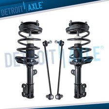 Front Struts w/ Coil Springs Sway Bar Links for 2007 2008 2009 Hyundai Santa Fe