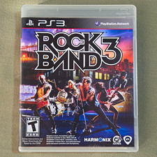 Rock Band 3 Sony PlayStation 3 PS3 Game Authentic CIB Complete