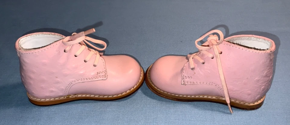 Zapatos Oxford Josmo Talla 4.5 Bebé/Niña Pequeña Primer Caminante Rosa Foto 4 de 4