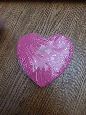 New Sealed Unused Vintage Lisa Frank Pink Heart Shaped Note Pad 1988 HTF