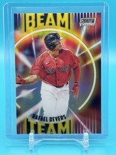 2022 Topps Stadium Club Chrome Rafael Devers #BT-18 Beam Team Boston Red Sox
