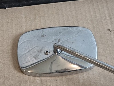 Harley-Davidson Pair Long Stem Rectangle Mirrors EVO Shovelhead