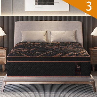 12'' 14''Gel Memory Foam Hybrid Spring Mattress Twin Full Queen King Bed in A Box