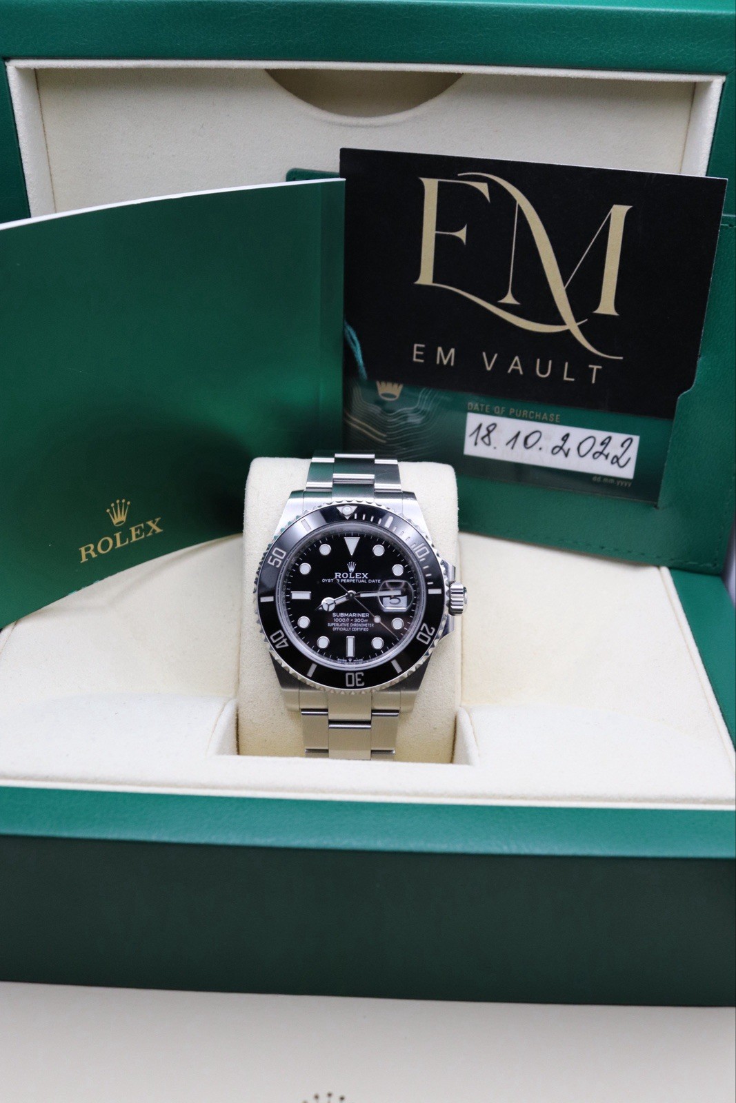Rolex Submariner Date 41mm 126610LN 2022 Full Complete Set